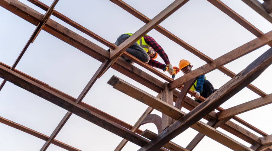 Professional New roof installation in Martinsburg, IA